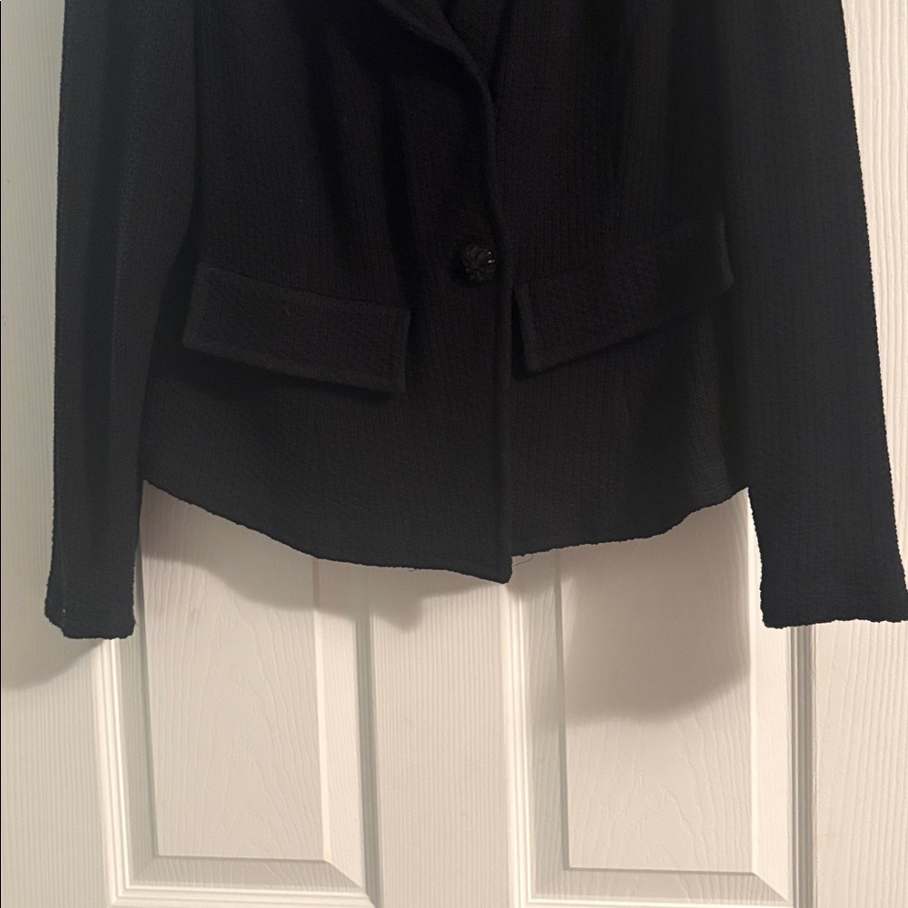 St John Caviar Size 14 collared jacket- lightweight- - Picture 5 of 7